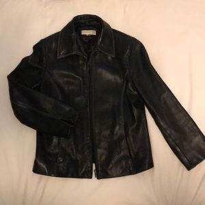 Classic Black Leather Jacket